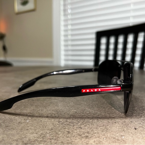 EUC Prada Linea Rossa PS 53PS Lifestyle Aviator Style Sunglasses - Picture 4 of 9